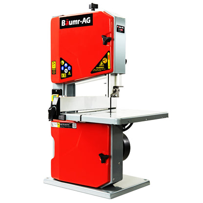 350W Benchtop Bandsaw, 0.08m Depth, Adjustable Angle Table & Precision Guide