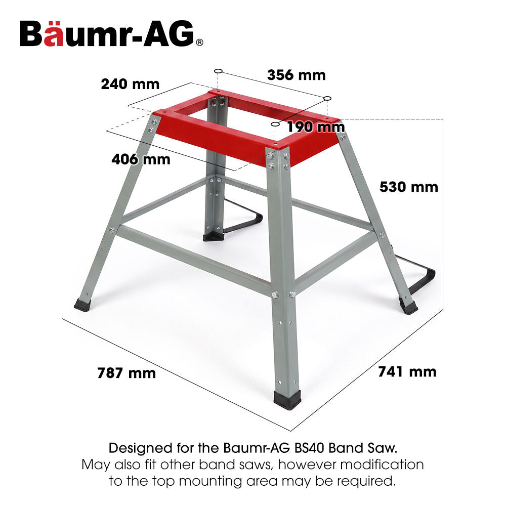 Band Saw Stand for BS40 Bandsaw and other brand models