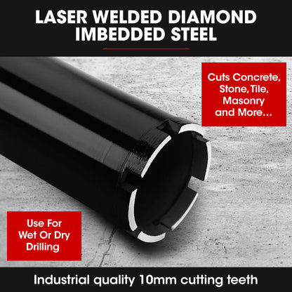 63mm Diamond Core Drill Bit for Concrete, Marble, Brick, and Stone - 1.6m Length