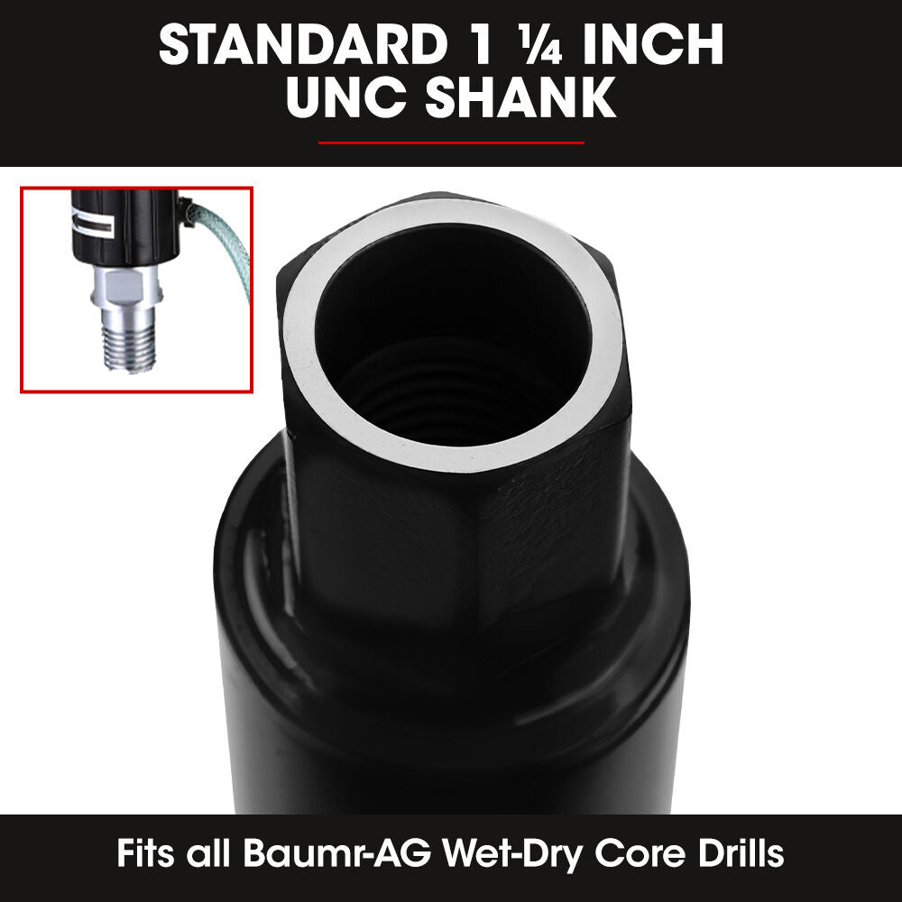 63mm Diamond Core Drill Bit for Concrete, Marble, Brick, and Stone - 1.6m Length