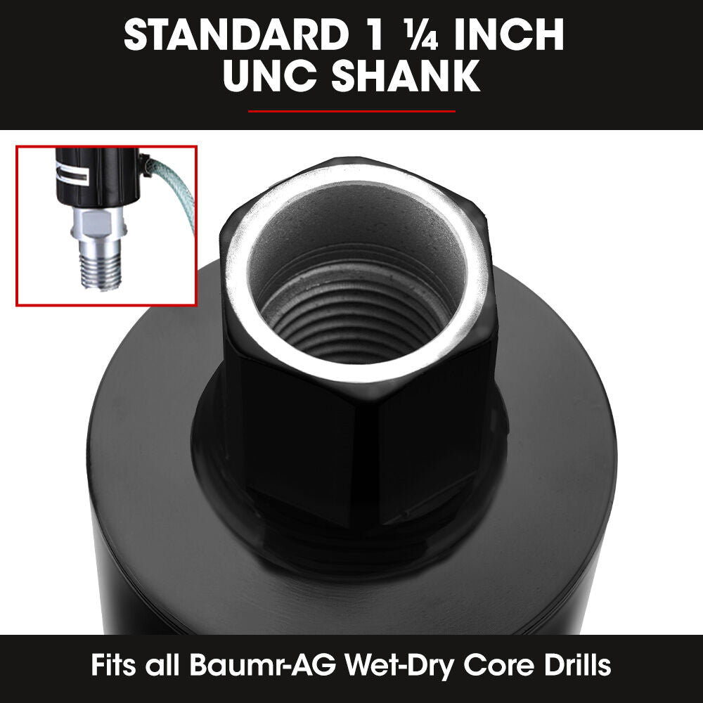 89mm Diamond Core Drill Bit for Concrete, Tile, Stone, and More - 1.4m Length