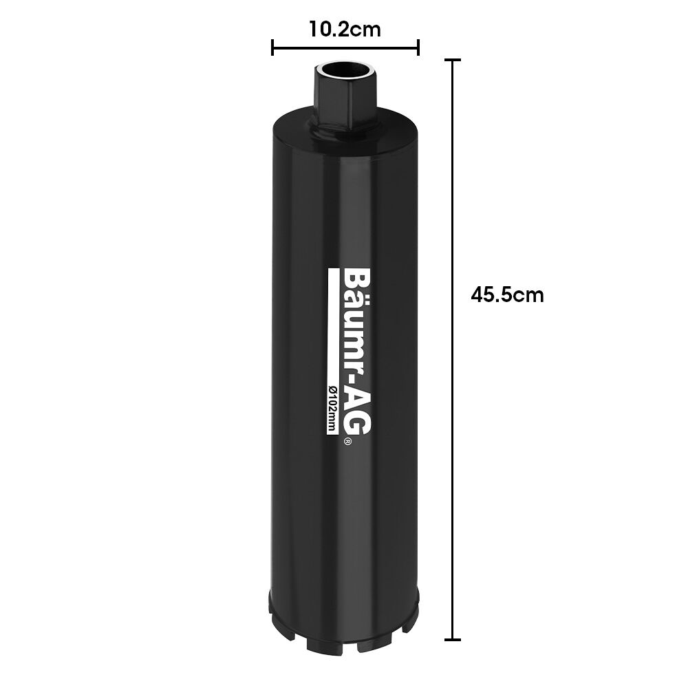 102mm Diamond Core Drill Bit for Concrete, Marble, and Masonry Surfaces