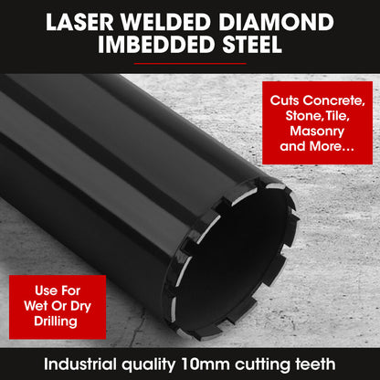 127mm Diamond Core Drill Bit for Concrete, Brick, and Stone - Heavy Duty Tool