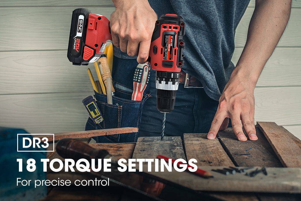 20V Cordless Drill & Impact Driver Kit with SYNC Battery & Charger, 0.25m Chuck