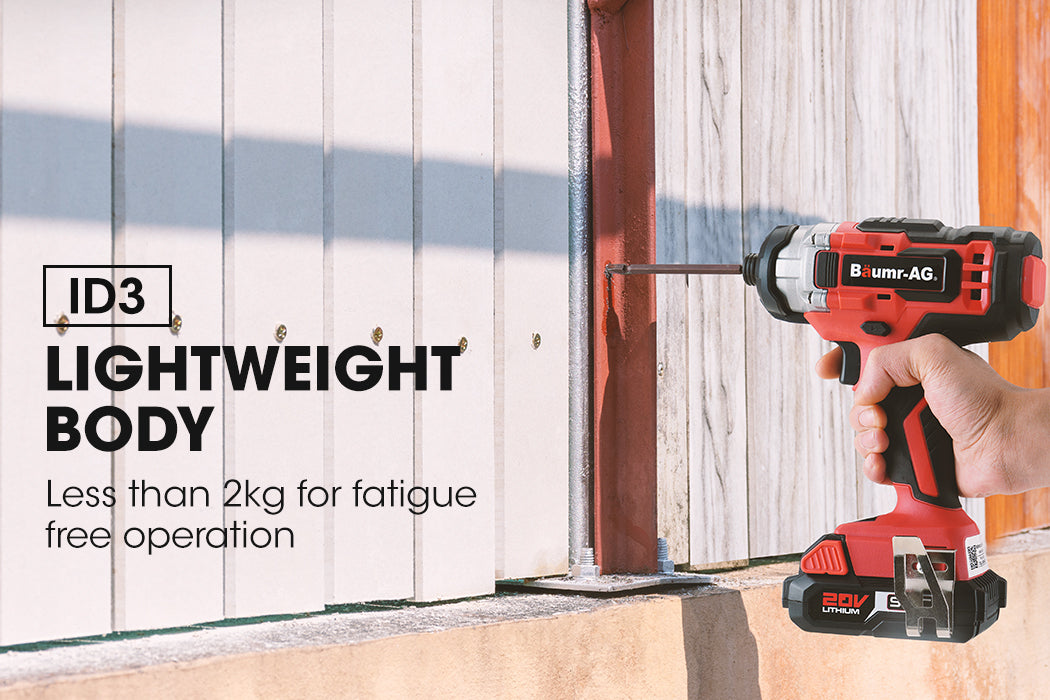 20V Cordless Drill & Impact Driver Kit with SYNC Battery & Charger, 0.25m Chuck