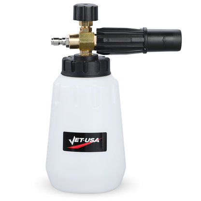 Adjustable Foam Cannon with 1L Bottle for High-Pressure Washers (0.025 m)