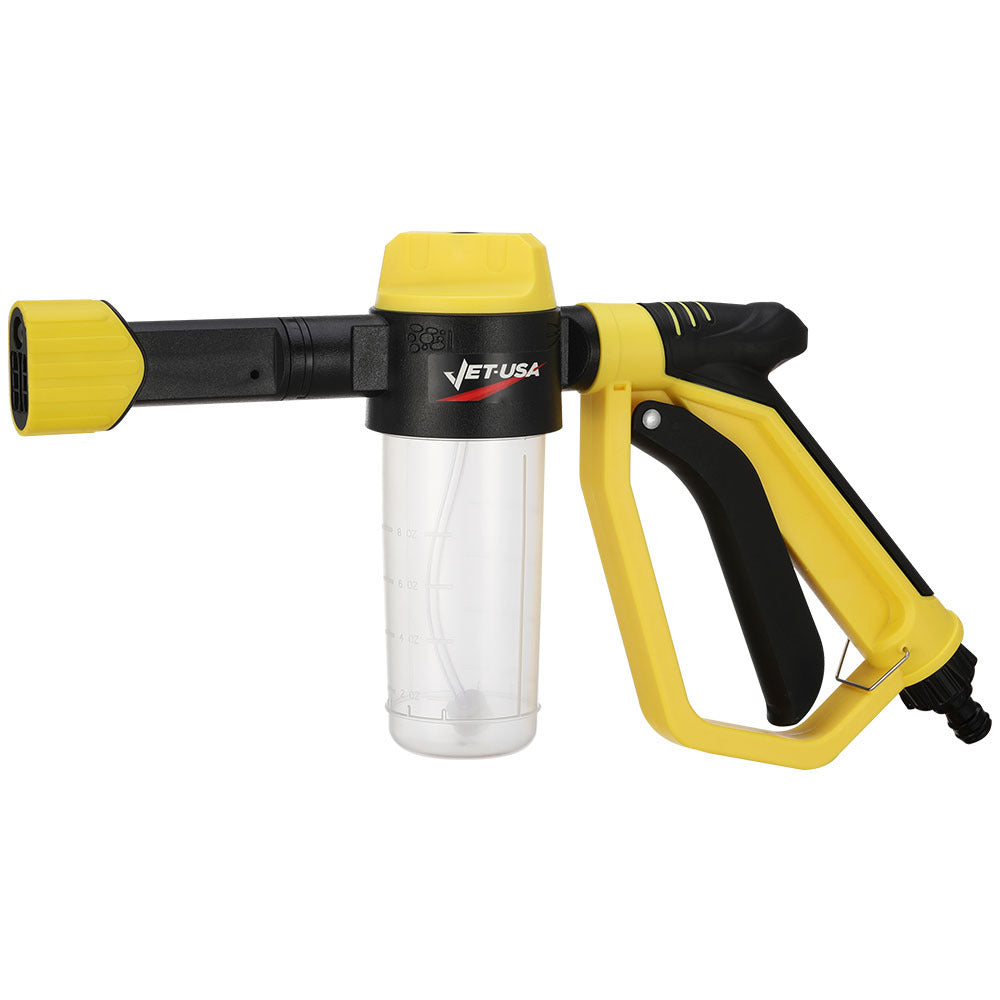 Adjustable Foam Cannon Gun with 0.6m Hose Connector and 240ml Soap Bottle