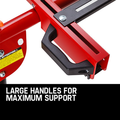 Universal Adjustable Mitre Saw Stand with Quick Release and 150KG Capacity
