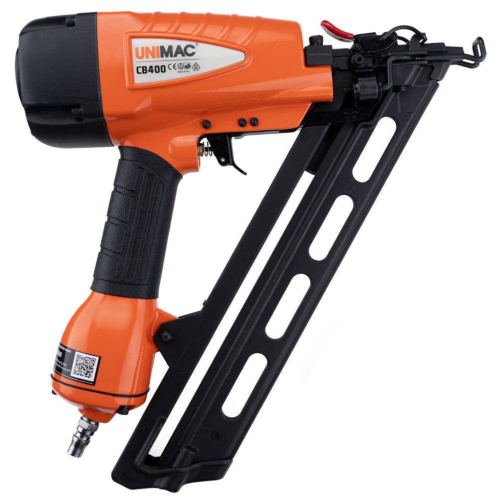 Heavy Duty 0.32-0.64m Finishing Nailer with Angled Magazine and Quick-Load