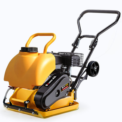 94kg Plate Compactor with 0.42x0.54m Base, Sprinkler System & Paver Pad