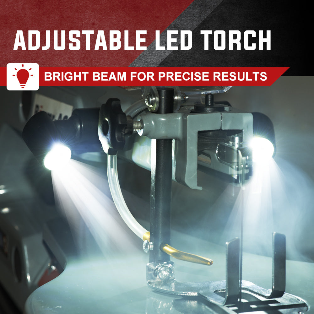 120W Electric Scroll Saw with Adjustable Table and LED Lights