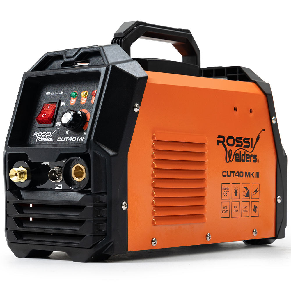 40 Amp Plasma Cutter with 0.3m Cut Depth, Portable Oxy Torch Welder, 15A Plug