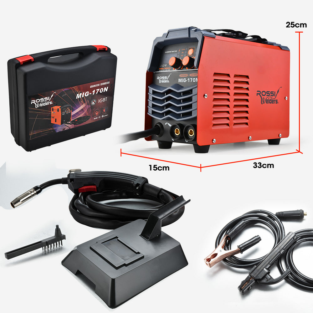 170Amp 2-in-1 MIG/Stick Welder with iGBT Inverter and Carry Case