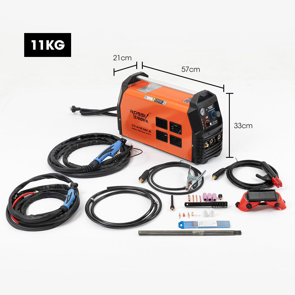 3-in-1 Inverter Welder Plasma Cutter with IGBT Technology, 8kg, 50 Amp Output
