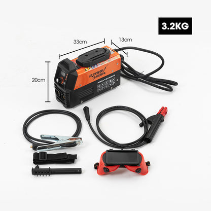 160 Amp Portable Inverter Welder with Adjustable Current and IGBT Technology