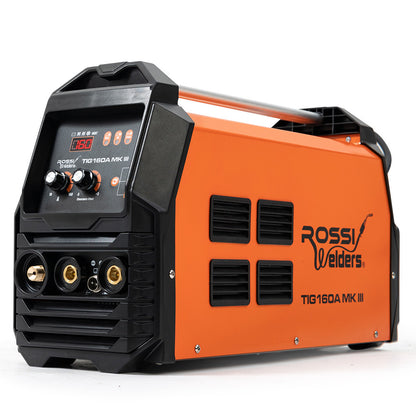 160A AC/DC TIG MMA Inverter Welder for Aluminum & Copper, 2-in-1 Functionality