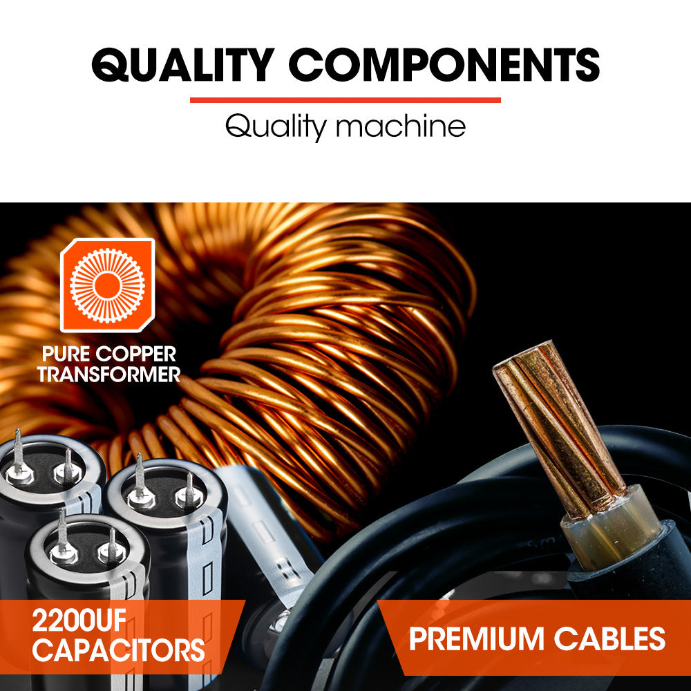 160A AC/DC TIG MMA Inverter Welder for Aluminum & Copper, 2-in-1 Functionality