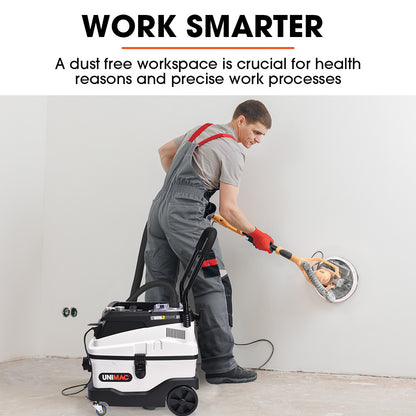 30L Wet & Dry Vacuum Cleaner with HEPA, 0.8m³ Tank, 1600W Motor, Blower Mode