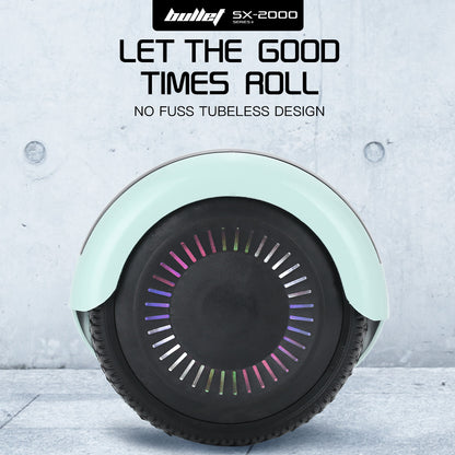 SX-2000 Hoverboard: 500W, Self-Balancing, LED Lights, 6.5m Wheels, 12 km/h