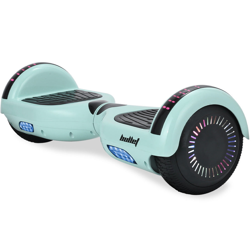 SX-2000 Hoverboard: 500W, Self-Balancing, LED Lights, 6.5m Wheels, 12 km/h