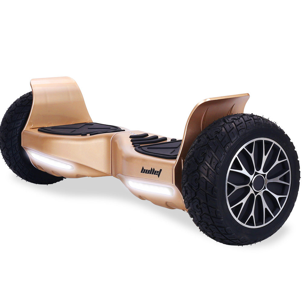 SX-4000 Hoverboard, 0.22m Wheels, 700W Motors, Self-Balancing, LED, Bronze