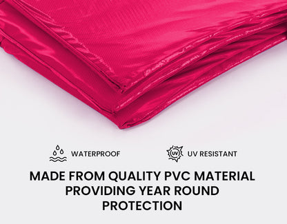 16m Trampoline Safety Pad with Waterproof UV Resistant Cover, Pink