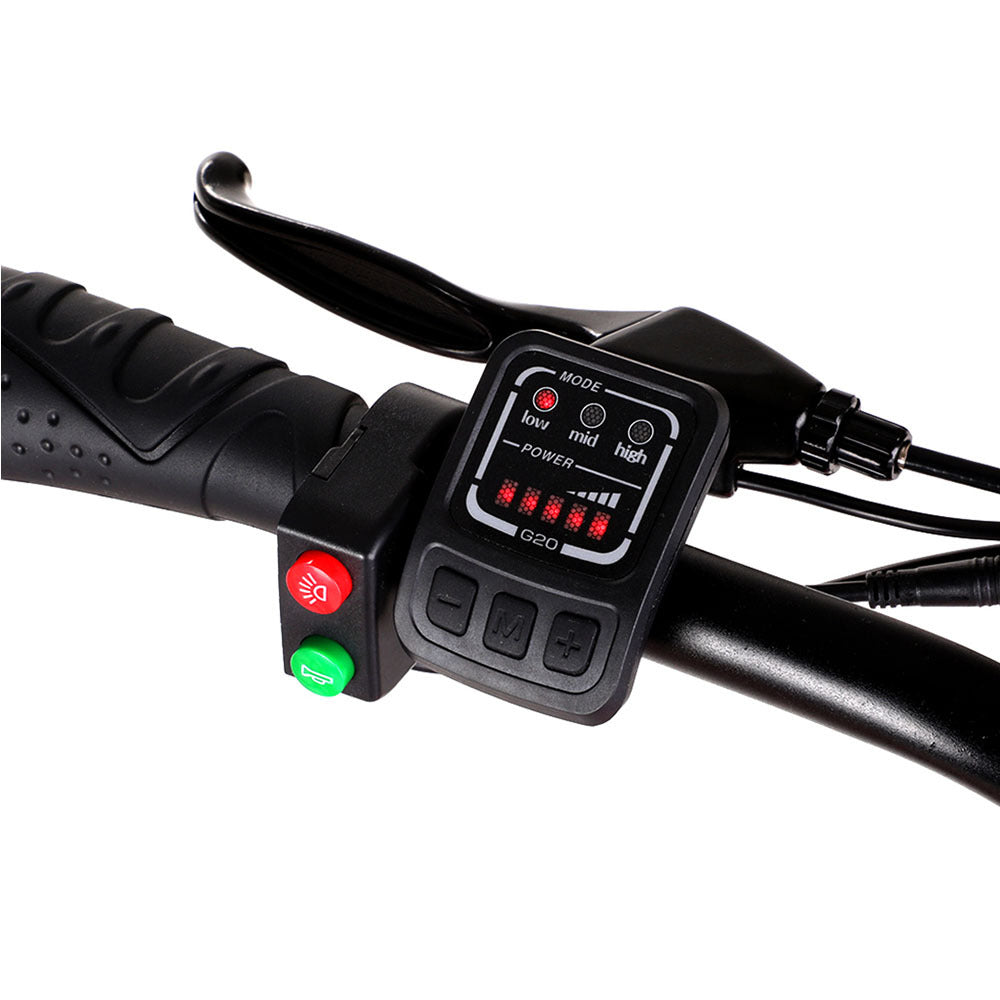 Vista 36V 250W Ladies Step-Through Electric Bike, 40km Range, Red
