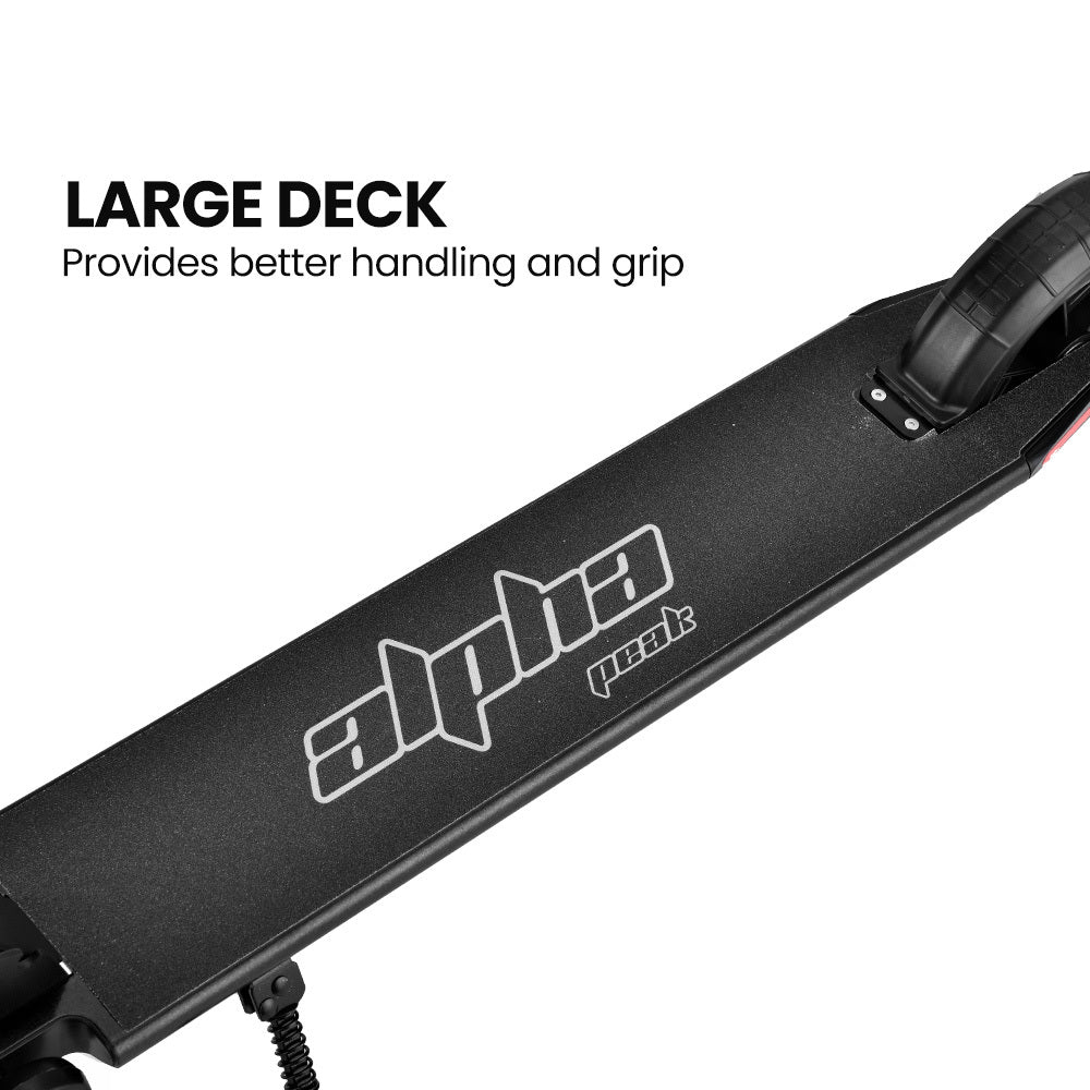 300W Electric Scooter with 10Ah Battery, Suspension, for Adults/Teens, Black