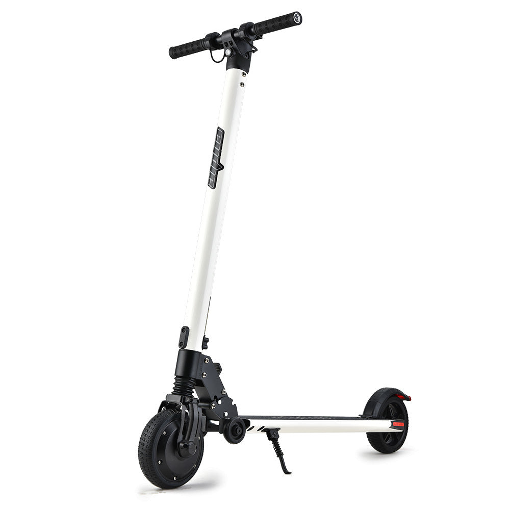 300W Electric Scooter, 10Ah Battery, Suspension, Adults/Teens, White, 6.5m Tyres