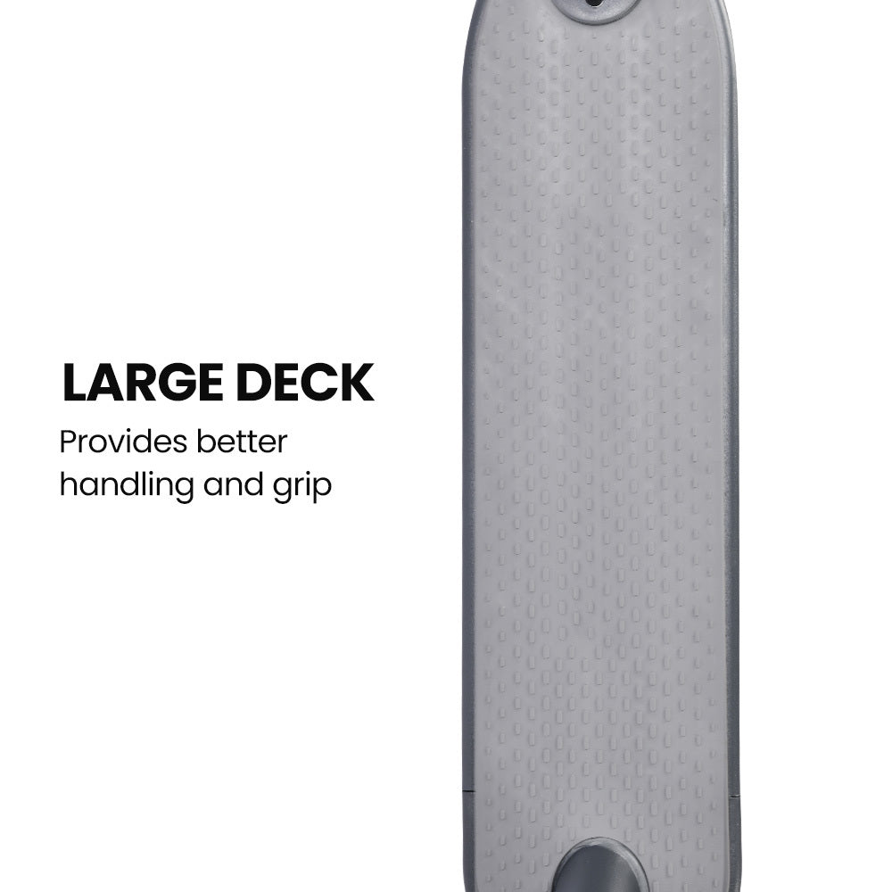 Urban Electric Scooter with 350W Motor, 25km Range, 0.22m Wheels, Grey