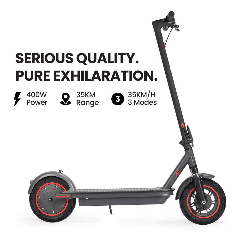 Urban Electric Scooter, 35km/h, 3-Speed, 0.25m Wheels, 35km Range, Grey