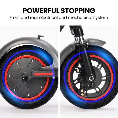 Urban Electric Scooter, 35km/h, 3-Speed, 0.25m Wheels, 35km Range, Grey