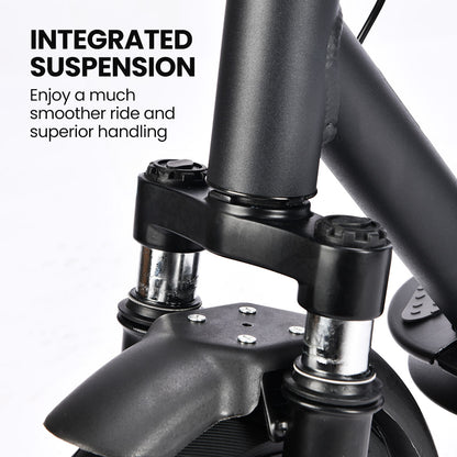 Electric Scooter with 0.25m Wheels, 35km/h Speed, 35km Range, Bluetooth App