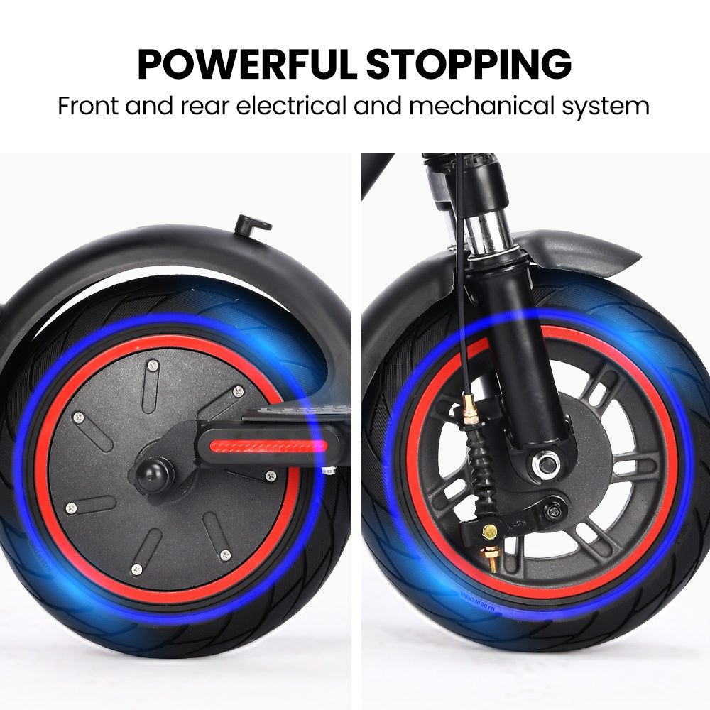 Electric Scooter with 0.25m Wheels, 35km/h Speed, 35km Range, Bluetooth App