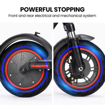 Electric Scooter with 0.25m Wheels, 35km/h Speed, 35km Range, Bluetooth App