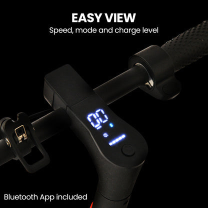 Electric Scooter with 0.25m Wheels, 35km/h Speed, 35km Range, Bluetooth App