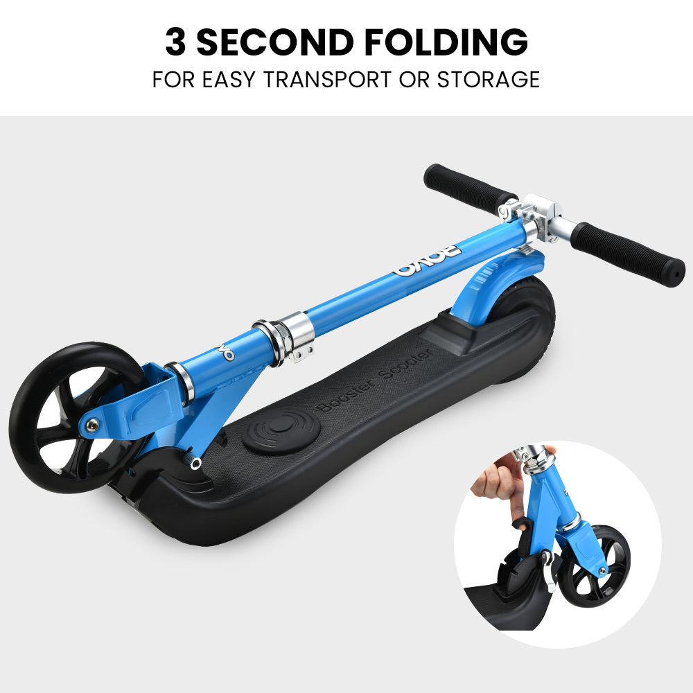 Kids Electric Scooter, Ages 5-11, Adjustable & Foldable, 12km/h, 0.14m Tires