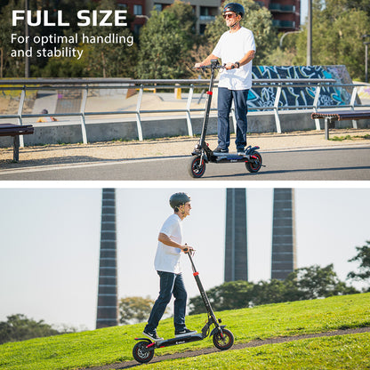 High-Performance Electric Scooter, 500W Motor, 50km Range, 40km/h, 0.25m Tyres