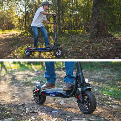 High-Performance Electric Scooter, 500W Motor, 50km Range, 40km/h, 0.25m Tyres