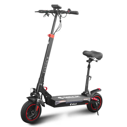 Electric Scooter with Seat, 800W Motor, 48V Battery, 50km Range, 0.25m Tires