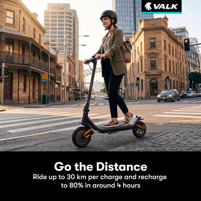 Nexus 7 Electric Scooter, 500W, AU Compliant, 30km Max Range, 10 inch Tyres, Suspension, Motorised Folding Commuter eScooter for Adults