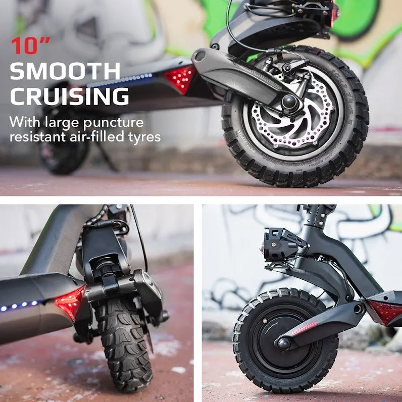 Extreme Hill Climbing Electric Scooter with Dual 800W Motors, 60km Range