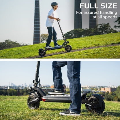 Extreme Hill Climbing Electric Scooter with Dual 800W Motors, 60km Range