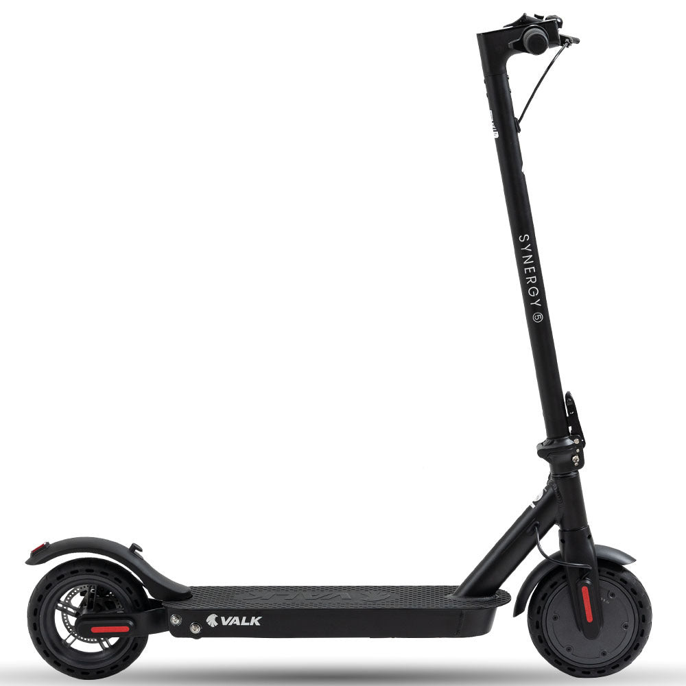 400W Electric Scooter for Adults, 25km Range, Dual Suspension, Black