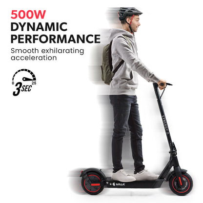 500W Electric Scooter with 15Ah Battery, 40km Range, Dyno-Shock Suspension