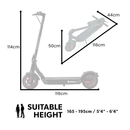 500W Electric Scooter with 15Ah Battery, 40km Range, Dyno-Shock Suspension