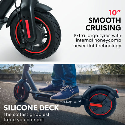 500W Electric Scooter with 15Ah Battery, 40km Range, Dyno-Shock Suspension