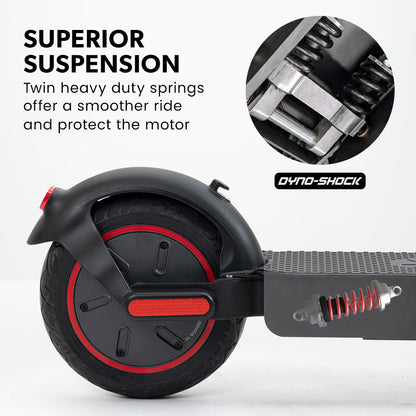 500W Electric Scooter with 15Ah Battery, 40km Range, Dyno-Shock Suspension