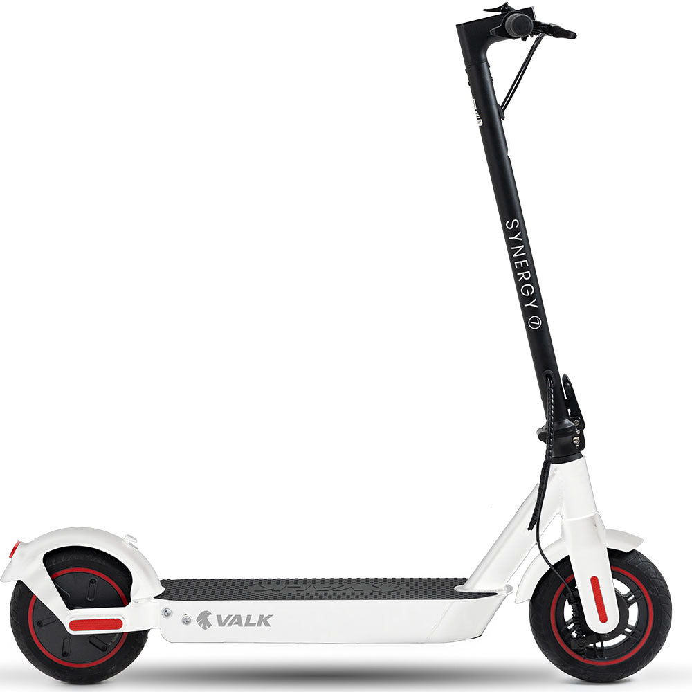 Electric Scooter 500W 15Ah, 40km Range, Foldable Design, White