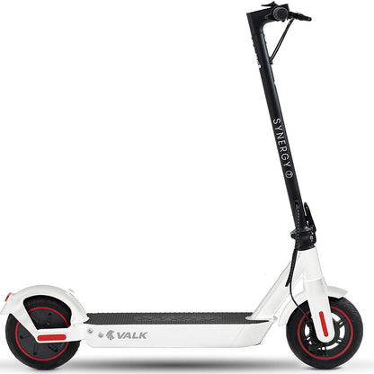 Electric Scooter 500W 15Ah, 40km Range, Foldable Design, White